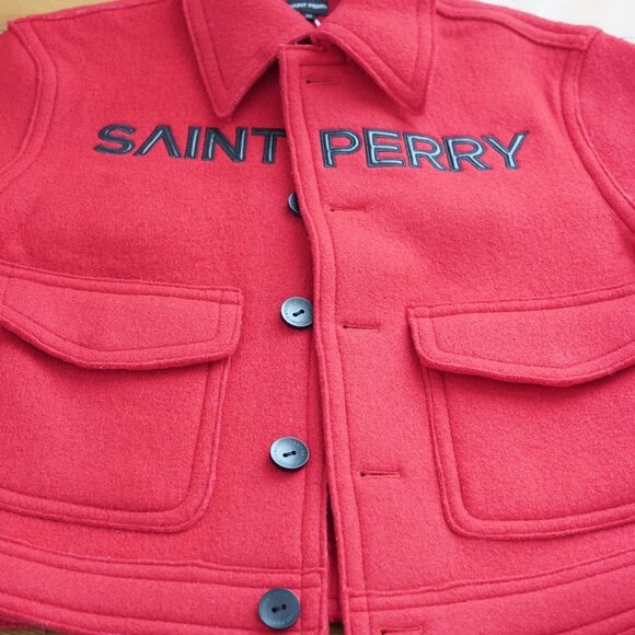 Red Saint Perry Mens jacket - Picture 4 of 8